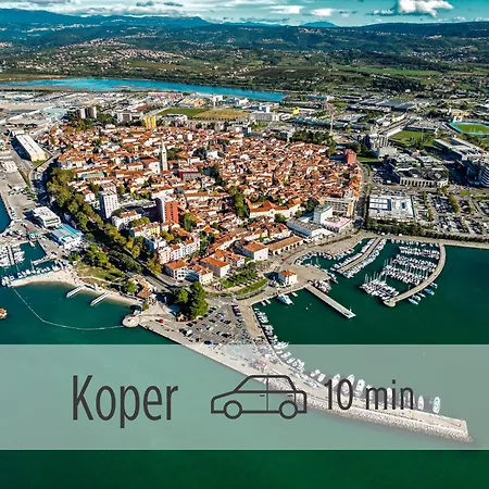 Casa Miranda - Family Comfort In A Quiet Area, Near The Sea, With Bbq And Free Parking * Zgornje Skofije